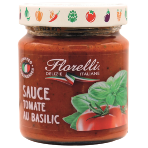 FLORELLI SAUCE TOMATE BASILIC 250G