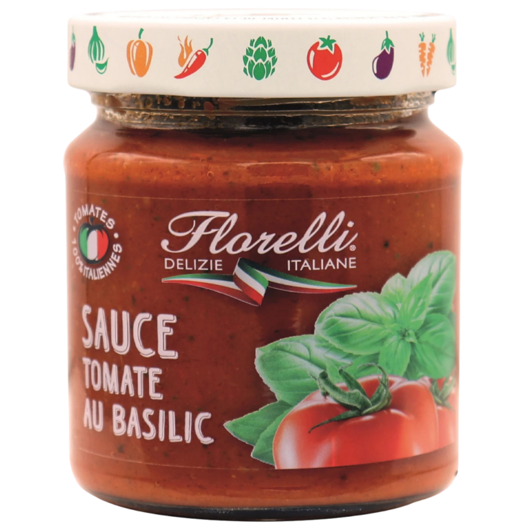 FLORELLI SAUCE TOMATE BASILIC 250G