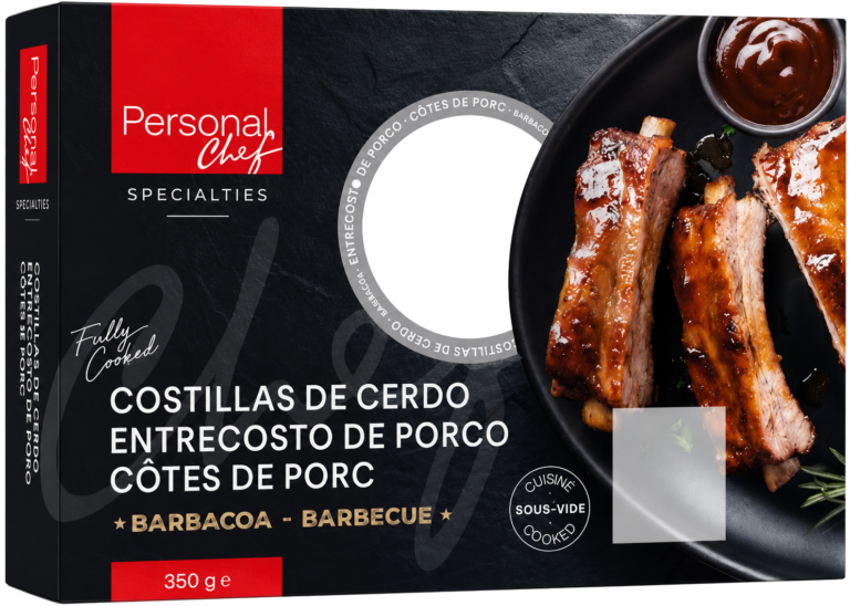 PERSONAL CHEF COSTILLAS DE CERDO BBQ 350G