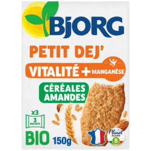 BJORG PETIT DÉJEUNER VITALITÉ PLUS 150G