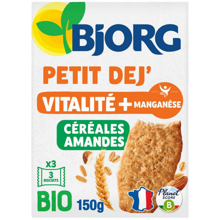 BJORG PETIT DÉJEUNER VITALITÉ PLUS 150G