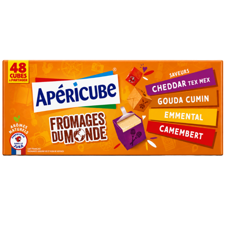 APERICUBE  FROMAGES DU MONDE 48U 250G