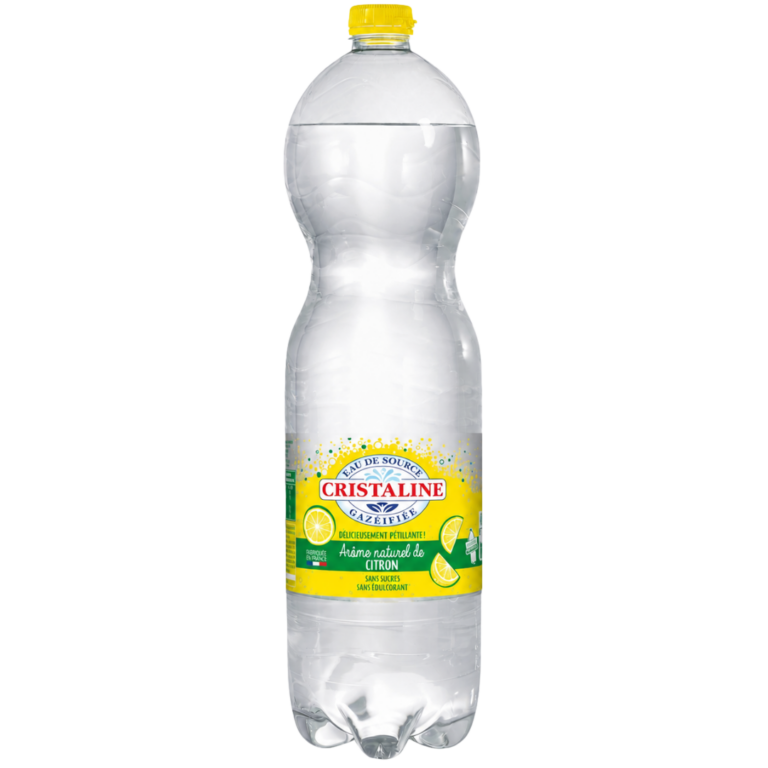 CRISTALINE EAU GAZEUSE CITRON 1,5L