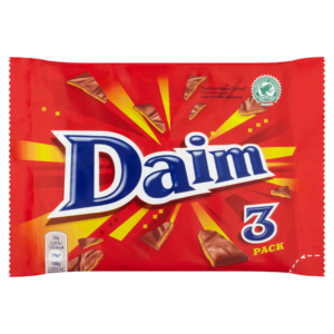 DAIM PACK TABLETTE CHOCOLAT 3X28G
