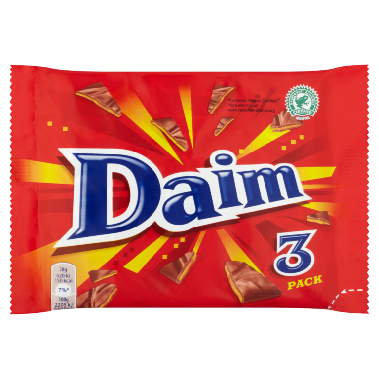 DAIM PACK TABLETTE CHOCOLAT 3X28G