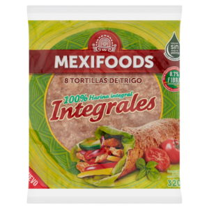 MEXIFOOD TORTILLAS DE BLÉ ENTIER 320G