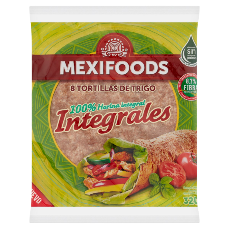 MEXIFOOD TORTILLAS DE BLÉ ENTIER 320G