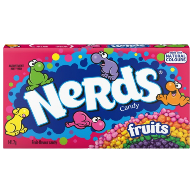 WONKA NERDS BONBONS ARC-EN-CIEL 141,7G