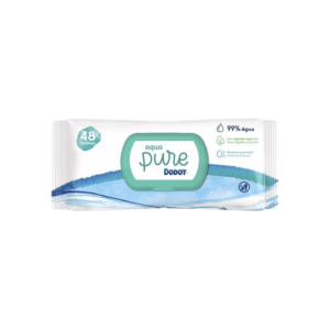 DODOT TOALLITAS AQUAPURE CON TAPA 48U