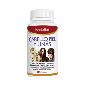 BEST DIET CABELO E UNHAS 60 CÁPSULAS 33,78G