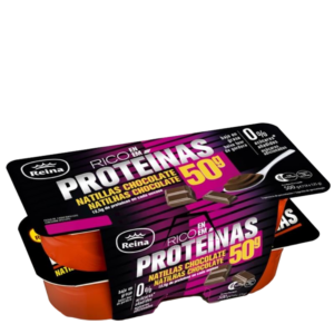 REINA NATILHAS CHOCOLATE PROTEINAS 4X125G