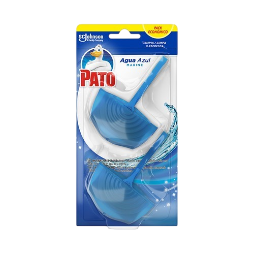 PATO COLGADOR WC BLUE 2UDS
