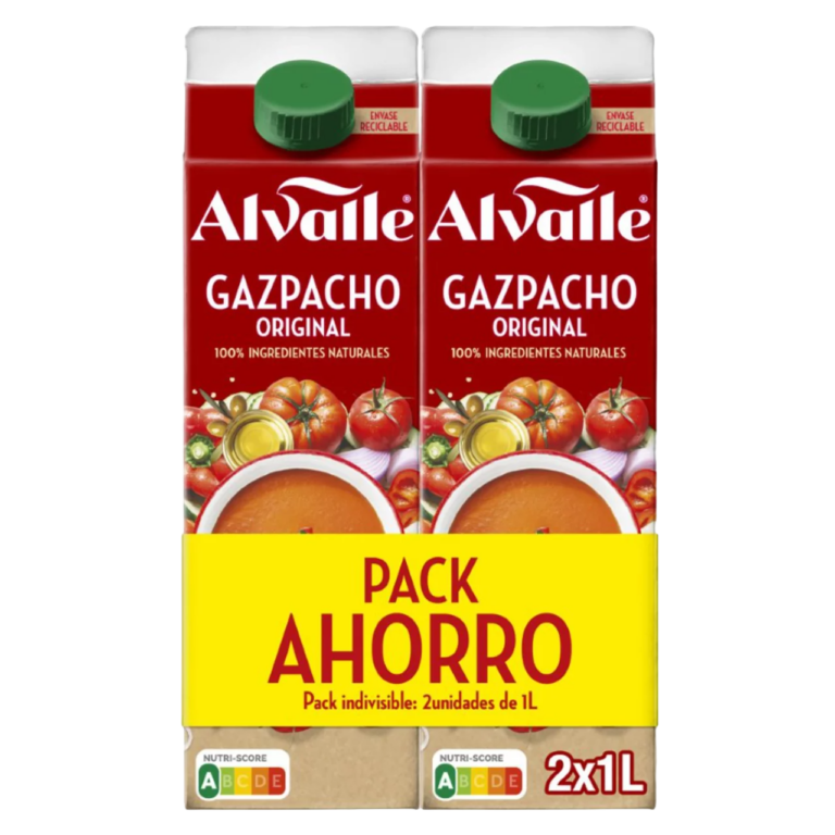 ALVALLE GAZPACHO SUAVE BIPACK 1+1 LITRO