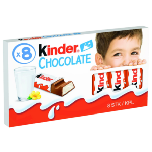 KINDER CHOCOLAT 8U 100G