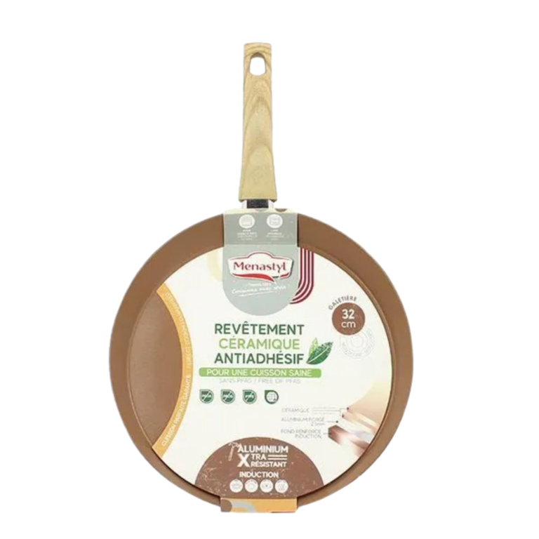 MENASTYL GALETIÈRE 32CM INDUCTION ALU