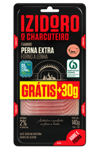 IZIDORO FIAMBRE PERNA EXTRA FORNO 110G+30G