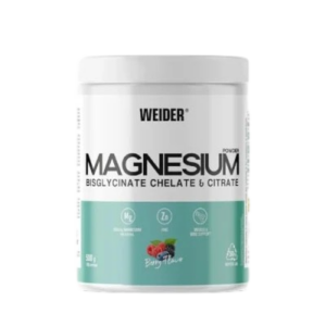 WEIDER MAGNÉSIO EM PÓ FRUTOS VERMELHOS 500G