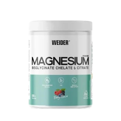WEIDER MAGNÉSIO EM PÓ FRUTOS VERMELHOS 500G