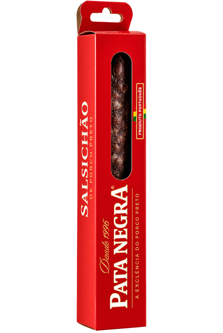 PATA NEGRA SALSICHÃO VELA PORCO PRETO 150G