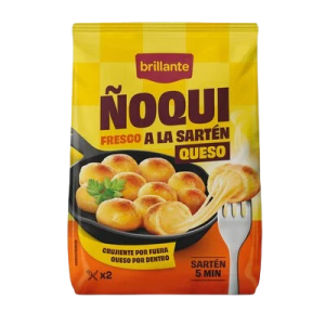 BRILLANTE ÑOQUIS CON QUESO A LA SARTÉN 300G