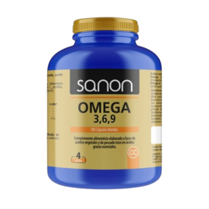 SANON OMEGA 3,6,9,180 CÁPSULAS 129G