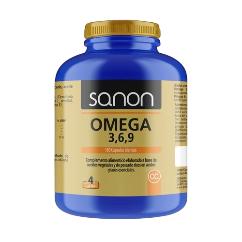SANON OMEGA 3,6,9,180 CÁPSULAS 129G