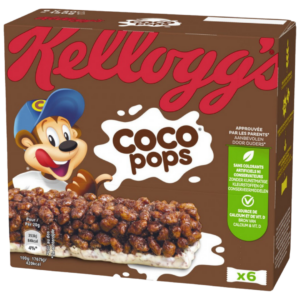 KELLOGG'S BARRES COCO POPS 6X20G