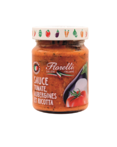 FLORELLI SAUCE TOMATE AUBERGINES ET RICOTTA 250G