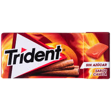 TRIDENT PASTILHAS ELÁSTICAS FRESH CANELA 14G
