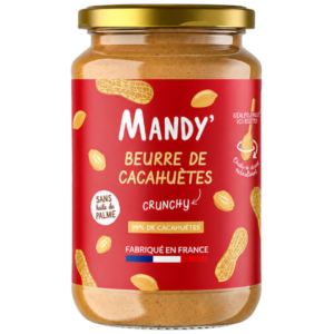 MANDY BEURRE DE CACAHUÈTE CRUNCHY 340G