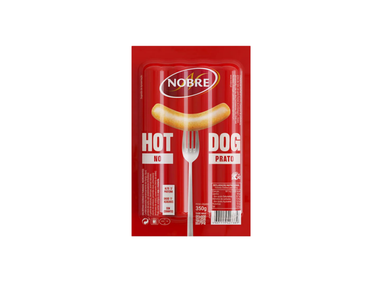 NOBRE SALSICHA HOT DOG 350G