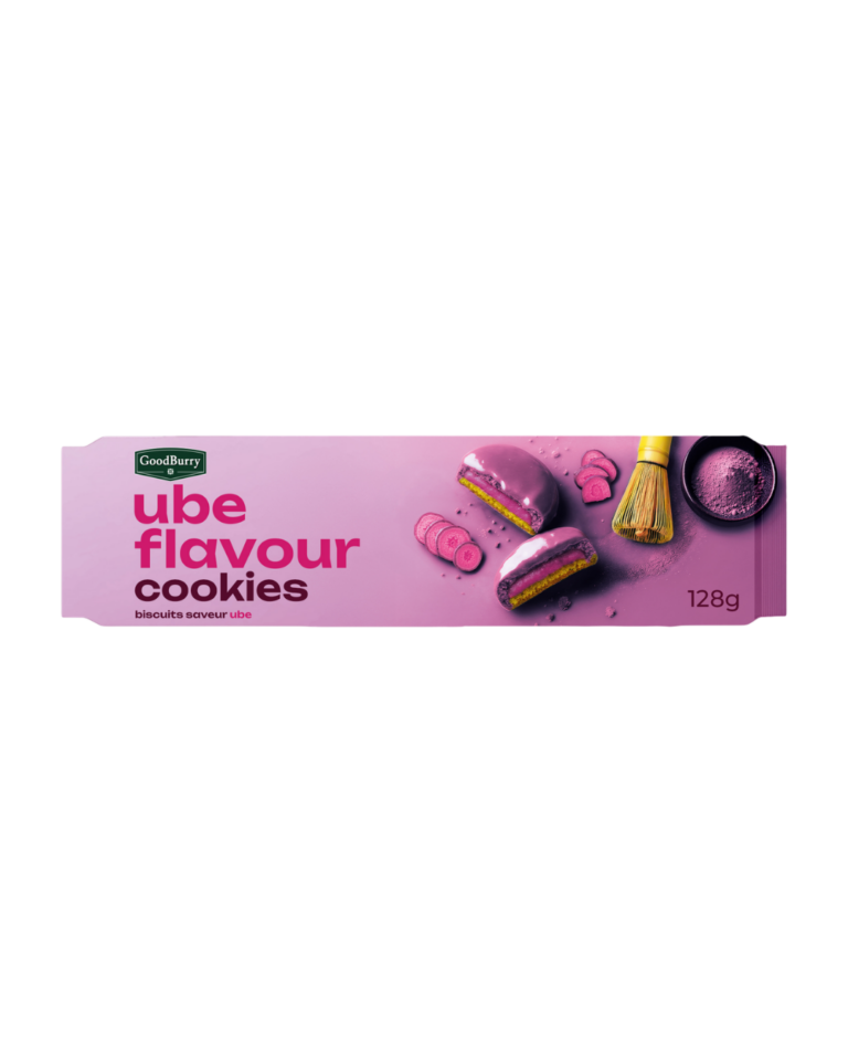 GOODBURRY BISCUITS UBE VANILLE 128G