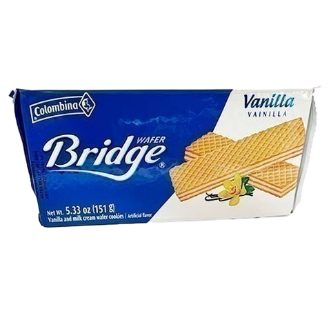 COLOMBINA BRIDGE WAFER VAINILLA 151G