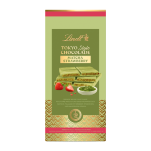 LINDT TABLETA TOKYO MATCHA/FRESA 145G