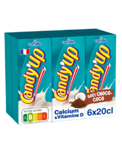 CANDY UP CHOCOLAT-COCO 6X20CL