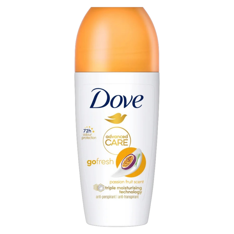 DOVE DEO ROLL -ON PASSION FRUIT 2X50ML