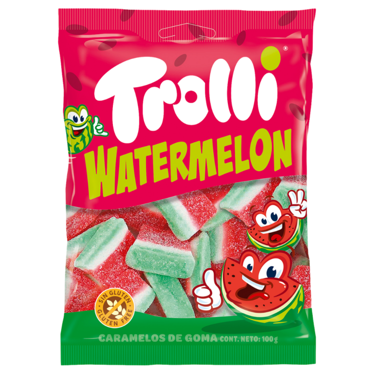 TROLLI BONBON PASTÈQUE 100G
