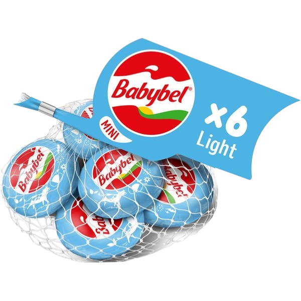 BABYBEL MINI  LIGHT 6UDS 120G
