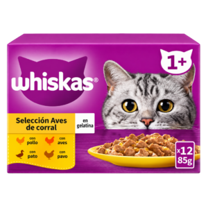WHISKAS MULTI PACK PÂTÉE POUR CHAT 12X85G