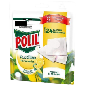 POLIL PASTILLAS PERFUMADAS CÍTRICOS 24UDS