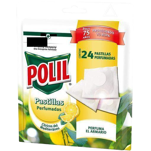 POLIL PASTILLAS PERFUMADAS CÍTRICOS 24UDS