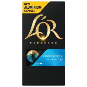 L'OR CAFE RISTRETTO DÉCAFÉINÉ NESPRESS 10CAPS 52G