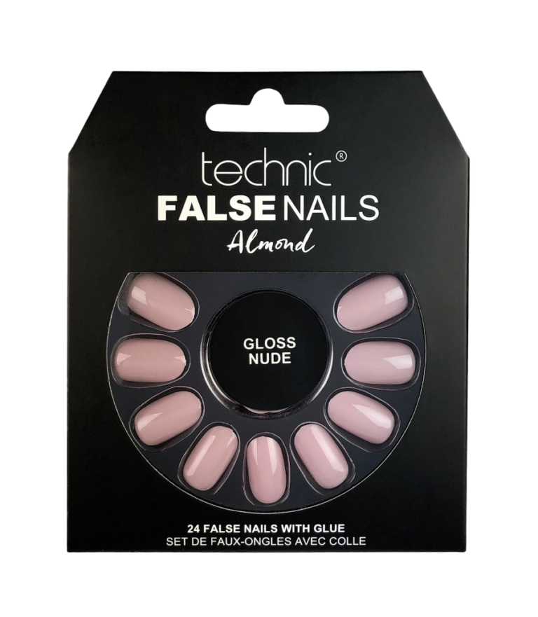 TECHNIC UNHAS POSTIÇAS AMÊNDOA GLOSS NUDE