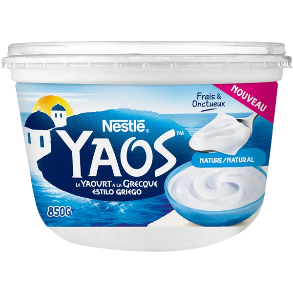 NESTLÉ IOGURTE GREGO NATURAL YAOS 850G