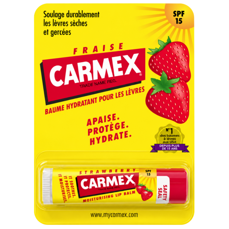 CARMEX BAUME À LÈVRES FRAISE 4,25G