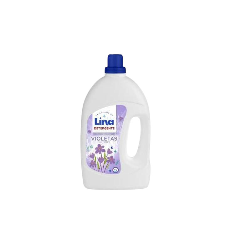 LINA DETERGENTE LÍQUIDO VIOLETAS 40 DOSES 2,6L