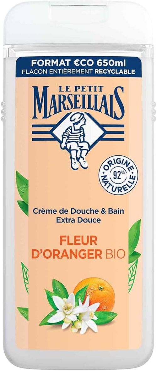 LPM GEL DOUCHE À LA FLEUR D'ORANGER BIO 250ML