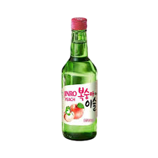 JINRO SOJU SAVEUR PÊCHE 13% ALC 35CL