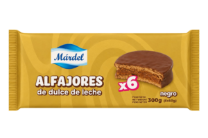 MARDEL ALFAJOR PRETO 6X50G