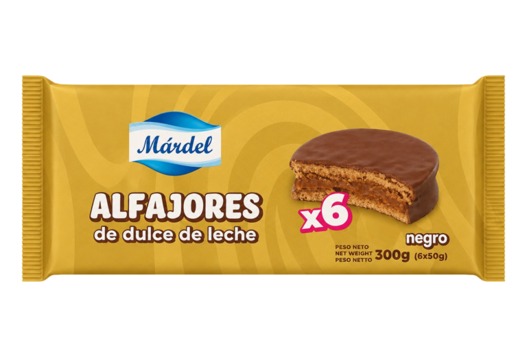 MARDEL ALFAJOR PRETO 6X50G